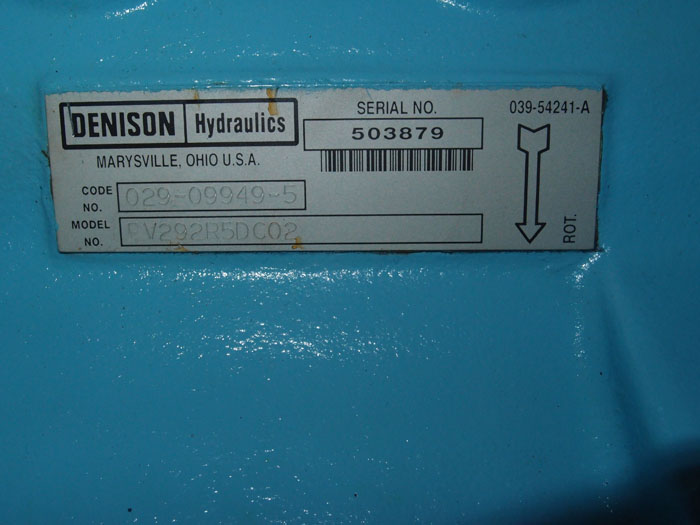 denison丹尼逊 柱塞泵 PV201L5DC02