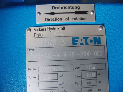 VICKERS液压泵威格士柱塞泵 PVXS-066-M-R-DF-0000-000