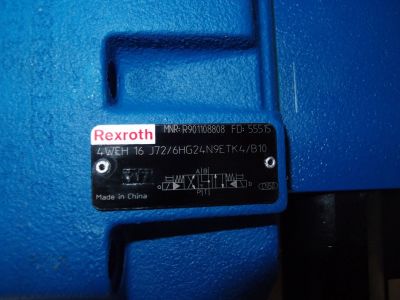 REXROTH液压阀力士乐电液换向阀  4WEH16J7X/6EW230N9ETSDL/B10