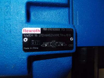 REXROTH液压阀力士乐电液换向阀  4WEH16J7X/6EW230N9K4
