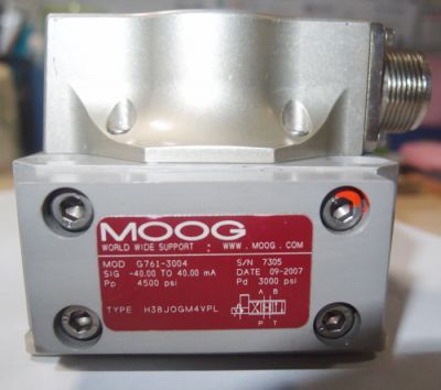 MOOG穆格 G761系列伺服阀G761-3503