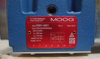 MOOG穆格伺服阀  D661-4866
