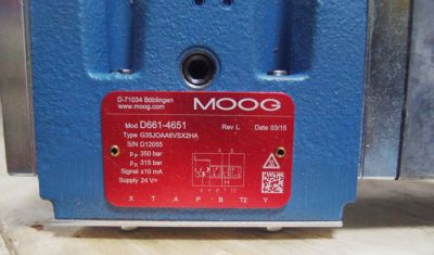 MOOG穆格伺服阀  D661-4697C