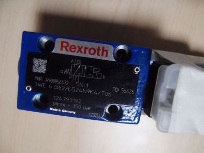 REXROTH力士乐比例阀 4WE6J6X/EG24N9K4QS0G24W