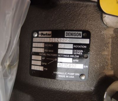 PARKER派克柱塞泵  PAVC1009B2L46B3AP22